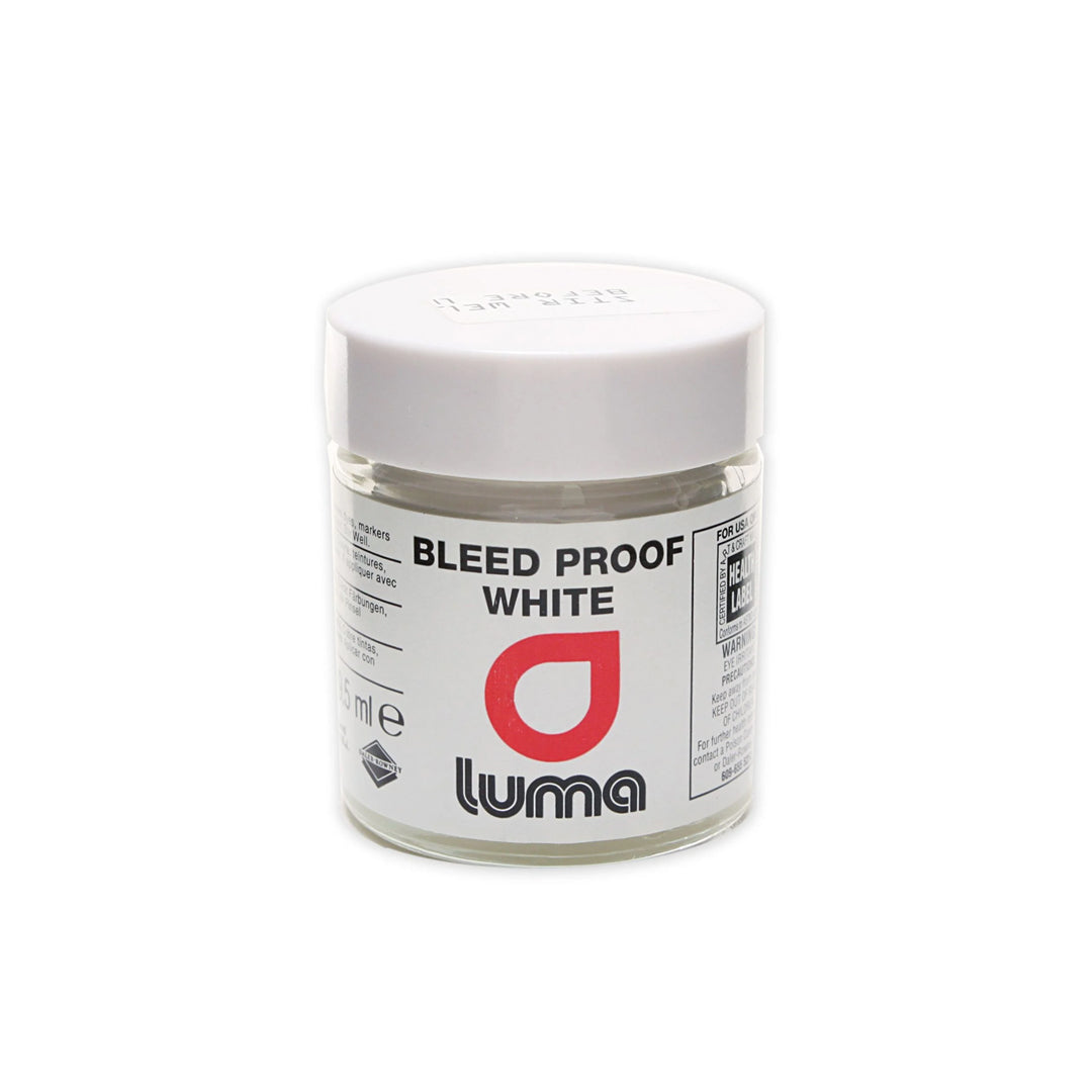 Daler-Rowney Luma Bleedproof Ink White 29.5ml - Retail Maharaj