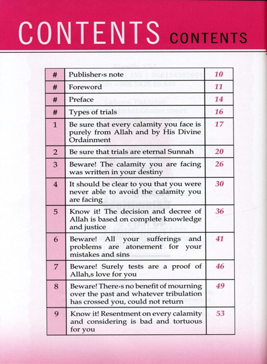 Facing Calamities – 43 ways of Facing Trials and Troubles - Retail Maharaj