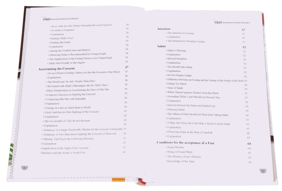 Fast According to the Quran And Sunnah - Retail Maharaj