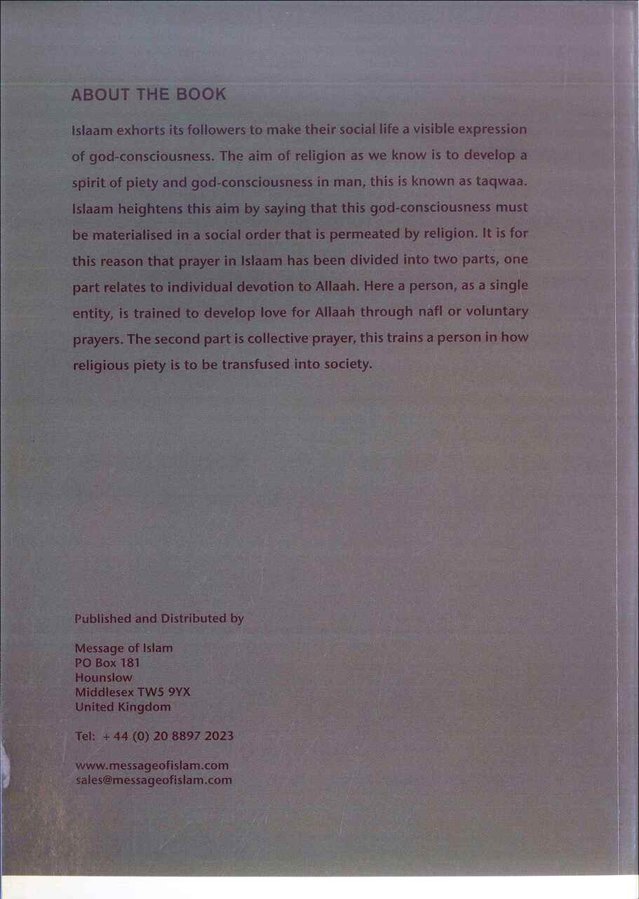 Prayer in Congregation - Retail Maharaj