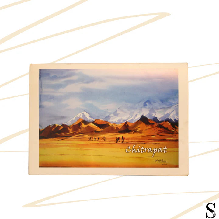 Chitrapat A4 Rough Surface Watercolour Paper Block 440 GSM 25 Sheets - Retail Maharaj