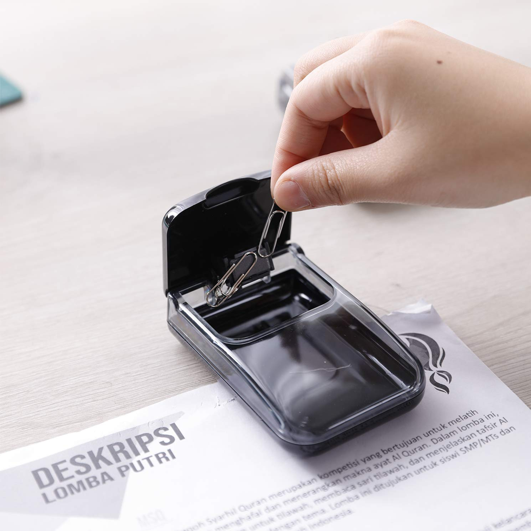 Deli 988 Magnetic Clip Dispenser for Office and Study - Retail Maharaj