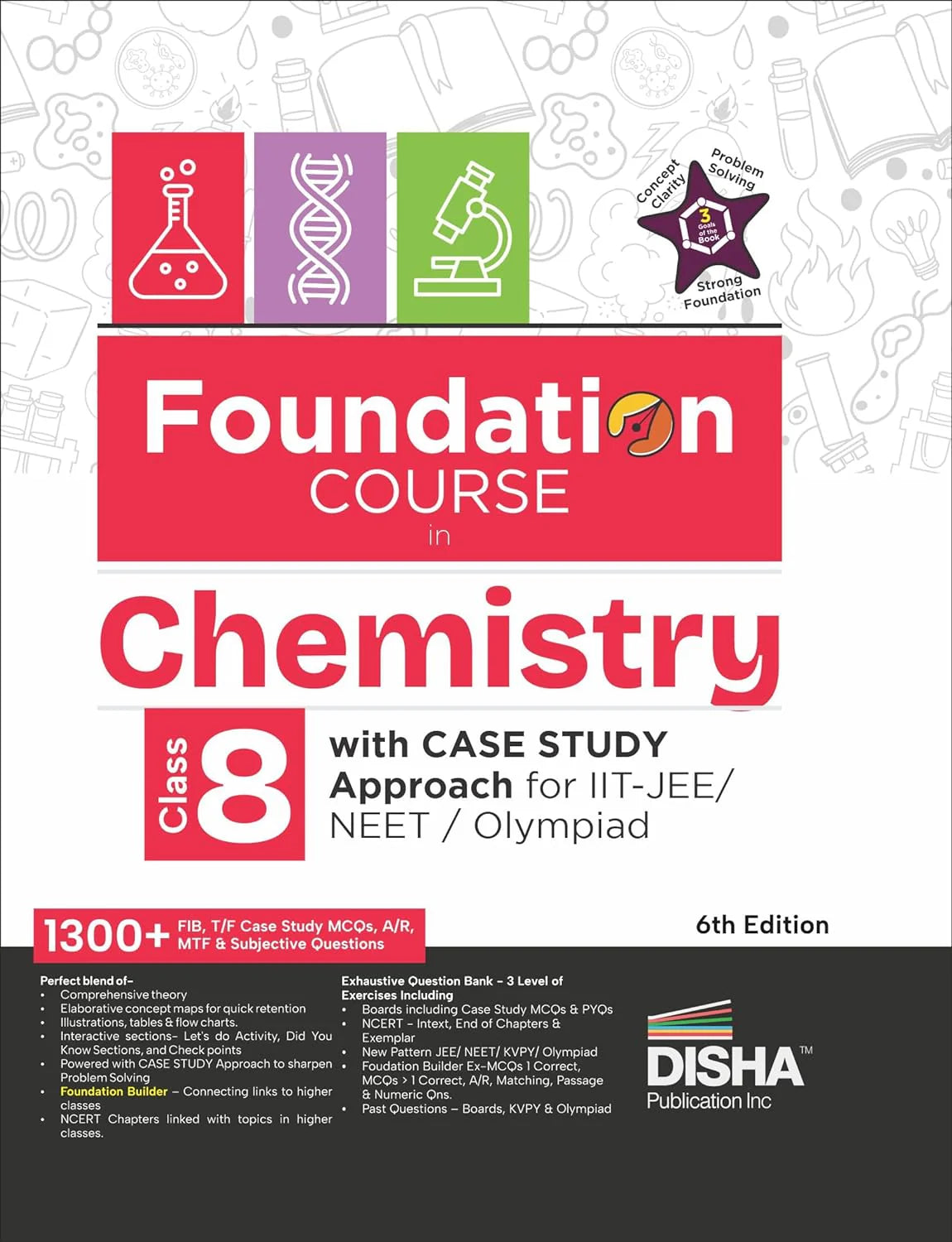 Foundation Course in Chemistry Class 8 with Case Study Approach for IIT JEE/ NEET/ Olympiad - 6th Edition - Retail Maharaj