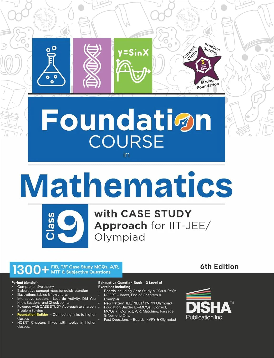 Foundation Course in Mathematics Class 9 with Case Study Approach for IIT JEE/ Olympiad - 6th Edition - Retail Maharaj