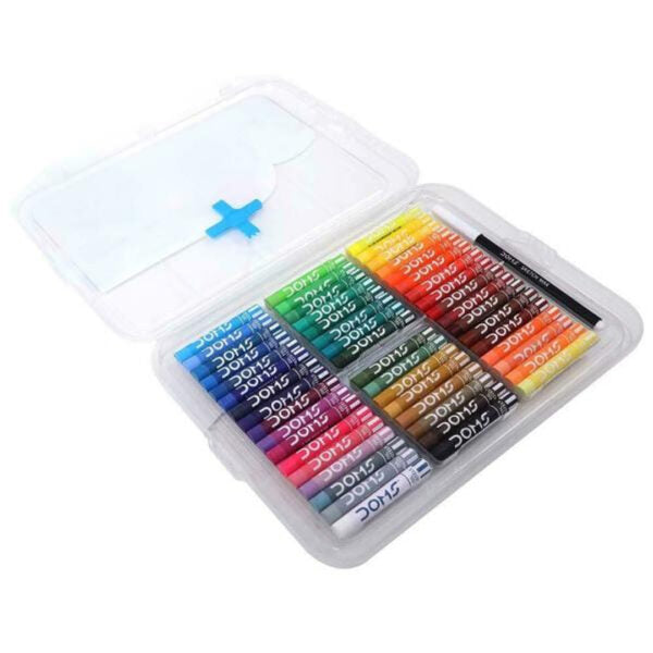 DOMS Oil Pastel Set – 50 Shades Plastic Pack - Retail Maharaj