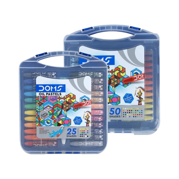 DOMS Oil Pastel Set – 25 & 50 Shades - Retail Maharaj