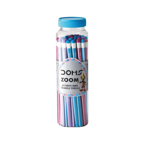 DOMS ZOOM Ultimate Dark Triangle Pencil Set – 30 Pieces - Retail Maharaj