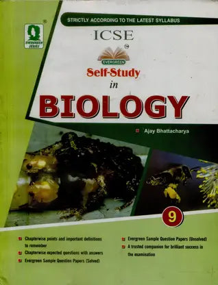 Evergreen ICSE Self-Study in Biology Class-9 01 Edition - Retail Maharaj