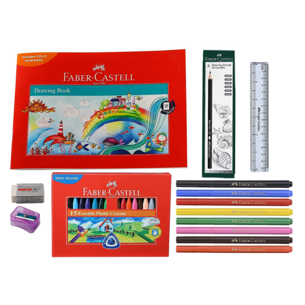 Faber-Castell Doodle and Draw Art Kit - Retail Maharaj