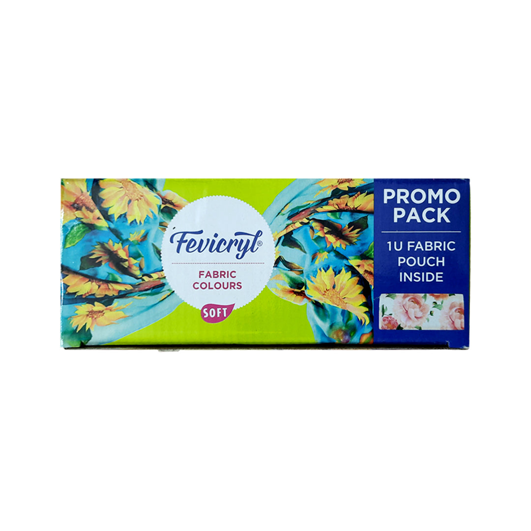 Fevicryl Fabric Colours Soft 10x20ml - Retail Maharaj