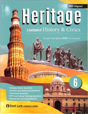 Heritage A Textbook Of History & Civics Class 6 (ICSE) - Retail Maharaj