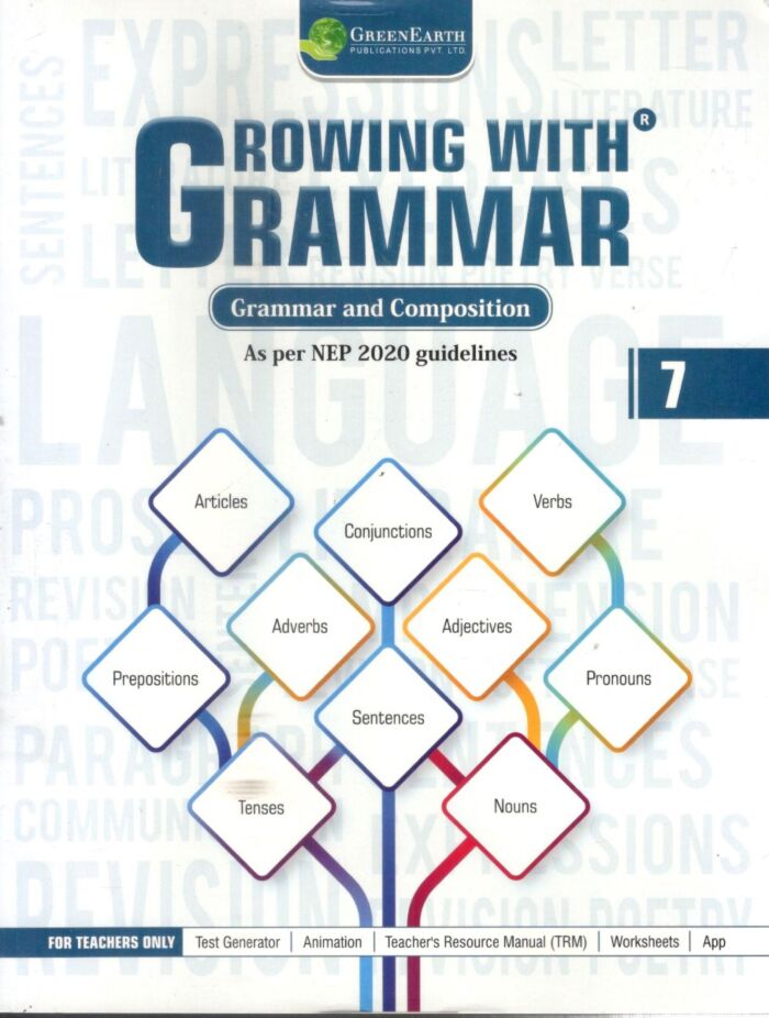 Growing With Grammar for Class 7 - Retail Maharaj