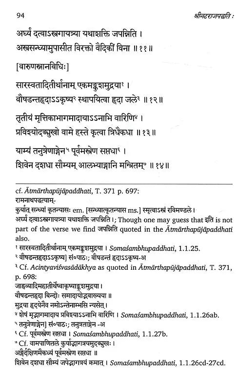 Natarajapaddhati of Ramanathasiva – A First Critical Edition of the Earliest Saivapaddha Composed in the Tamil Country (Vol. 1, Nityavidhi) - Retail Maharaj