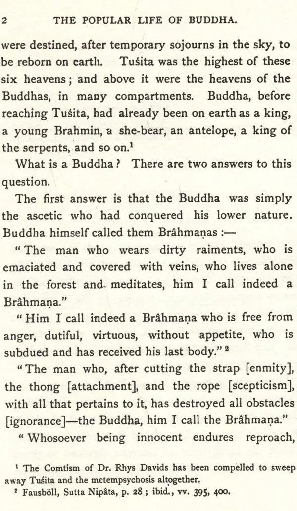 The Popular Life of Buddha - Containing an Answer to The Hibbert Lectures of 1881