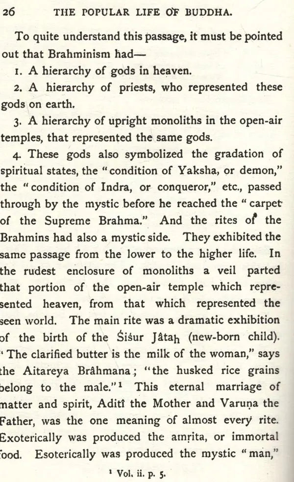 The Popular Life of Buddha - Containing an Answer to The Hibbert Lectures of 1881