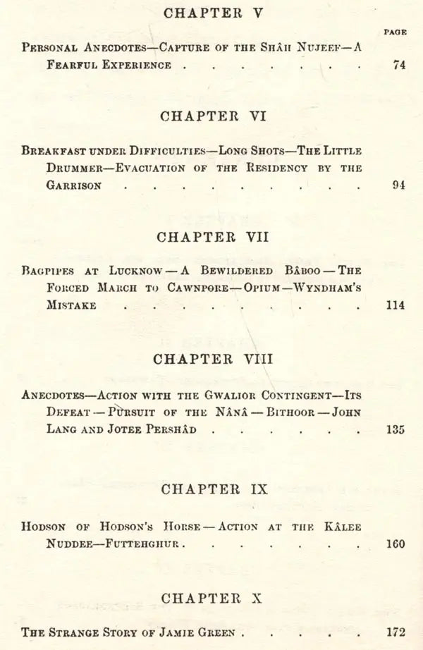 Reminiscences of The Great Mutiny- 1857-59