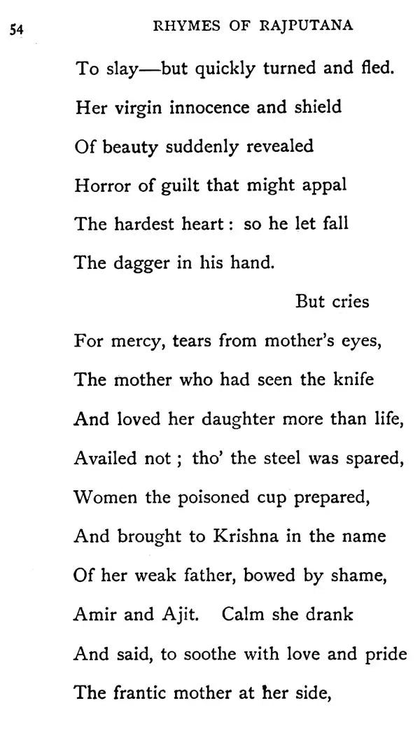 Rhymes of Rajputana