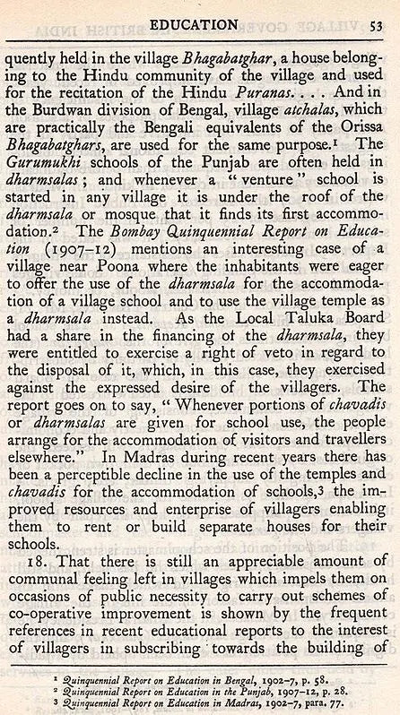 Village Government in British India