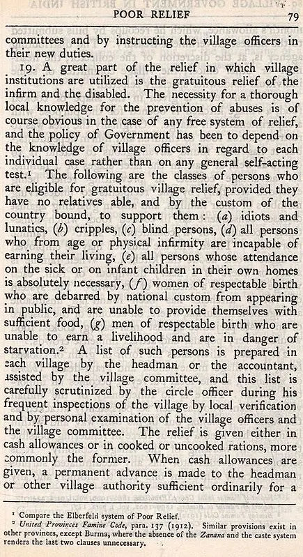 Village Government in British India