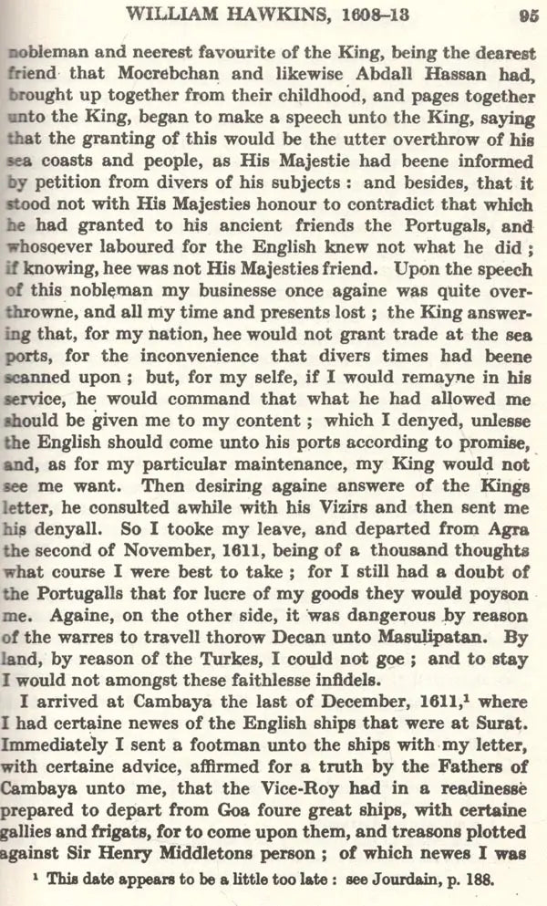Early Travels in India (1538-1619)