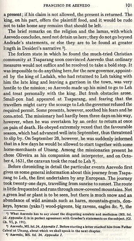 Early Jesuit Travellers in Central Asia (1603-1721)