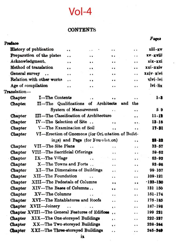 Manasara Series of Indian and Hindu Architecture (Set of 7 Volumes)