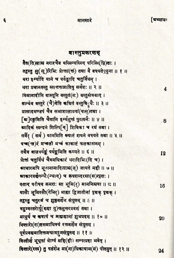 Manasara Series of Indian and Hindu Architecture (Set of 7 Volumes)