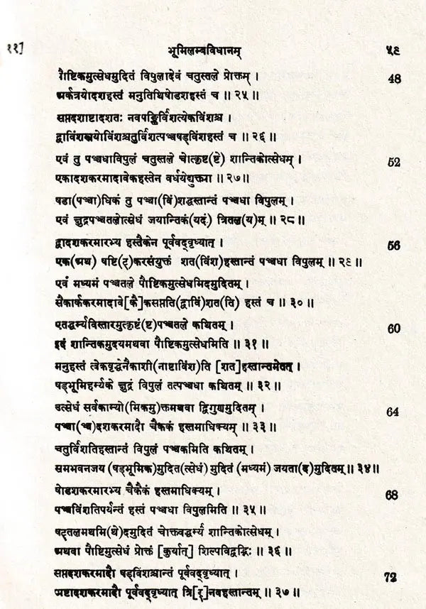 Manasara Series of Indian and Hindu Architecture (Set of 7 Volumes)