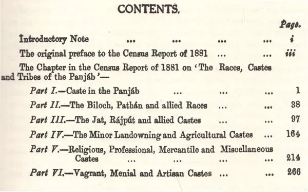 Panjab Castes