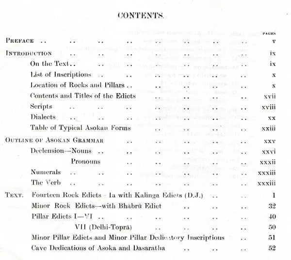 Asoka Text and Glossary