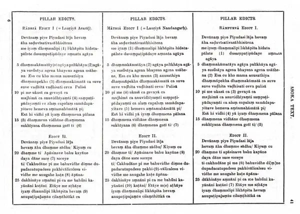 Asoka Text and Glossary