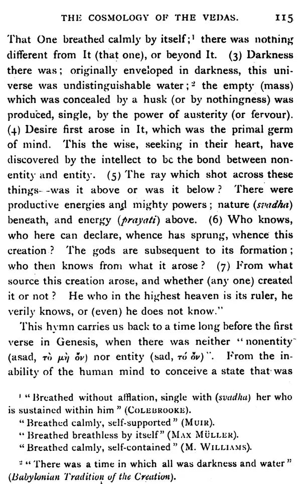 The Teaching of The Vedas – What Light Does It Throw on the Origin and Development of Religion