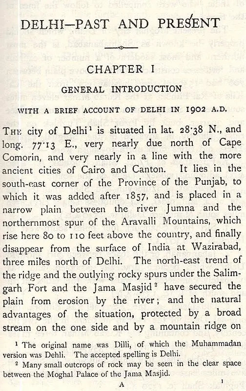 Delhi Past and Present With Maps and Illustrations