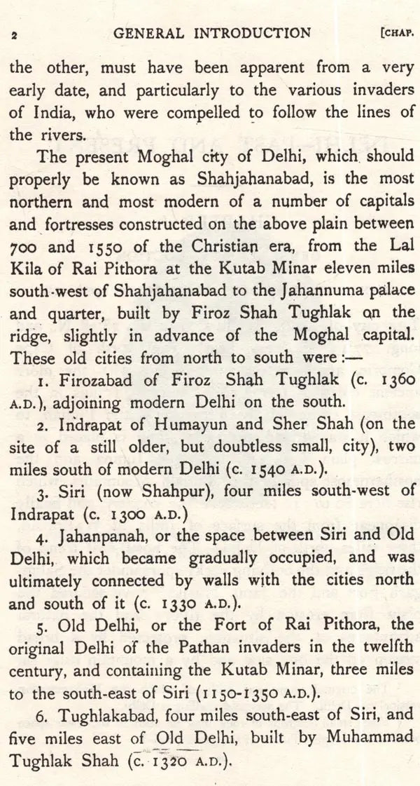Delhi Past and Present With Maps and Illustrations