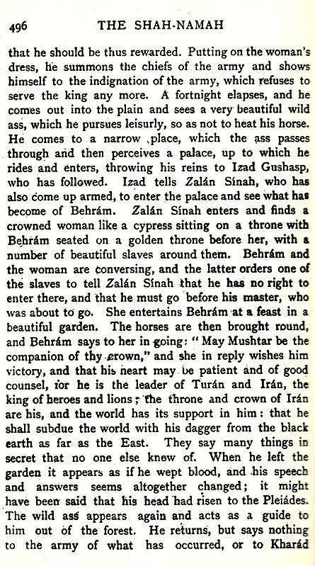 The Shah-Namah of Fardusi