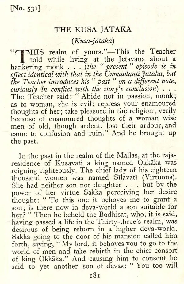 Stories of The Buddha – Being Selections From The Jataka