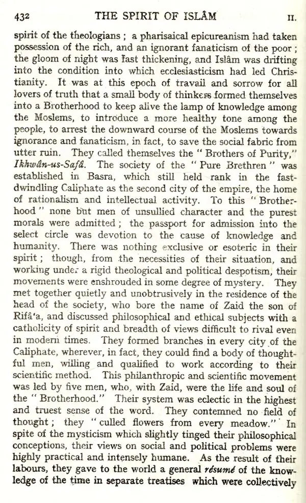 The Spirit of Islam – A History of the Evolution and Ideals of Islam with Life of the Prophet