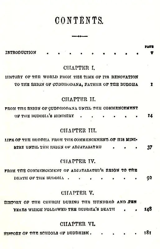 The Life of The Buddha - And The Early History of His Order (Derived From Tibetan Works in The Bkah-Hgyur And Bstan-Hgyur)