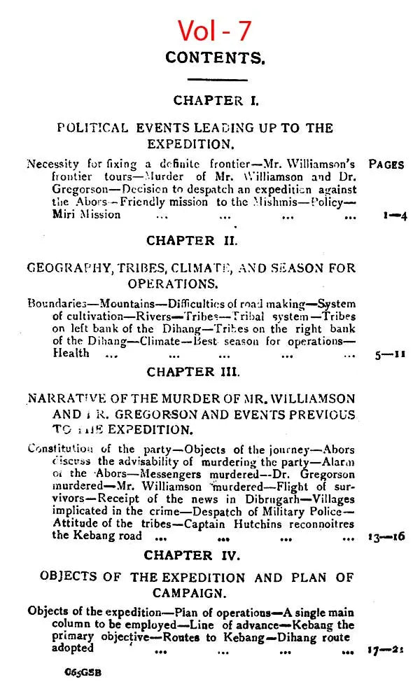 Frontier and Overseas Expeditions from India (Set of 7 Volumes)