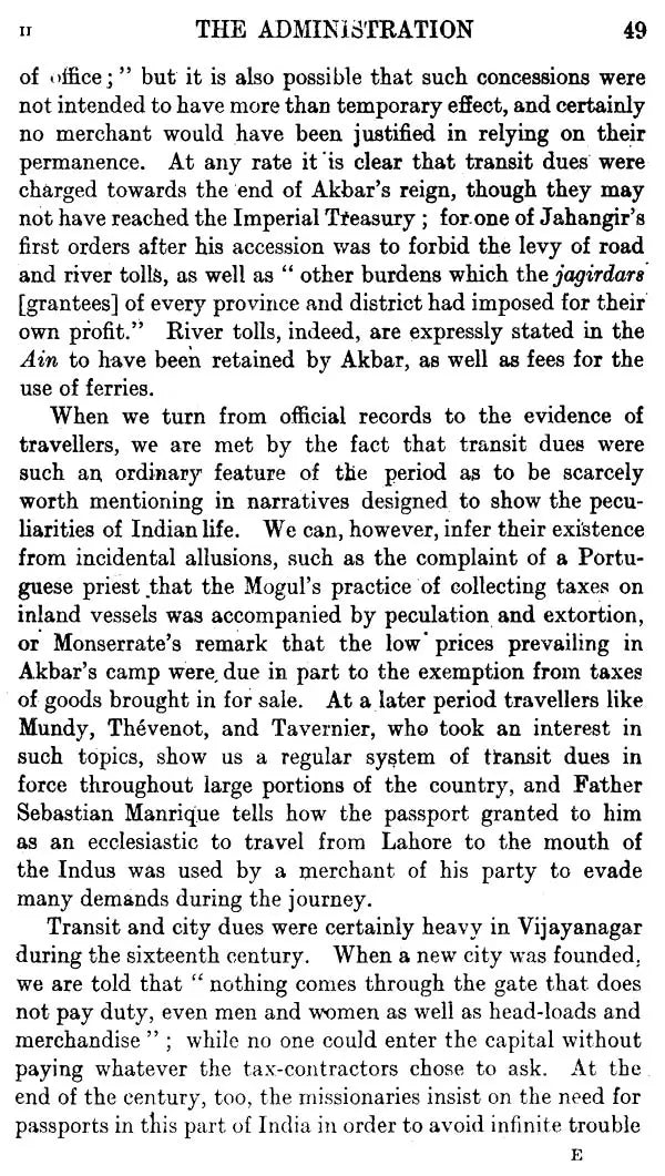 India at the Death of Akbar (An Economic Study)