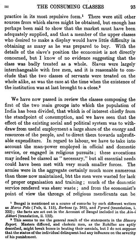 India at the Death of Akbar (An Economic Study)