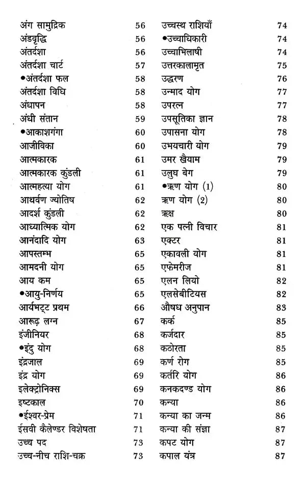 ज्योतिष विश्व-कोश: Jyotish Vishwa Kosh