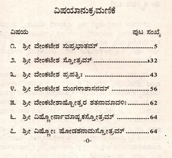 ಶ್ರೀ ವೇಂಕಟೇಶ ಸುಪ್ರಭಾತಮ್: Sri Venkatesha Suprabhatham - Retail Maharaj