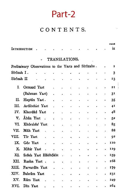 The Zend-Avesta (Sacred Books of The East) – Set of 3 Parts
