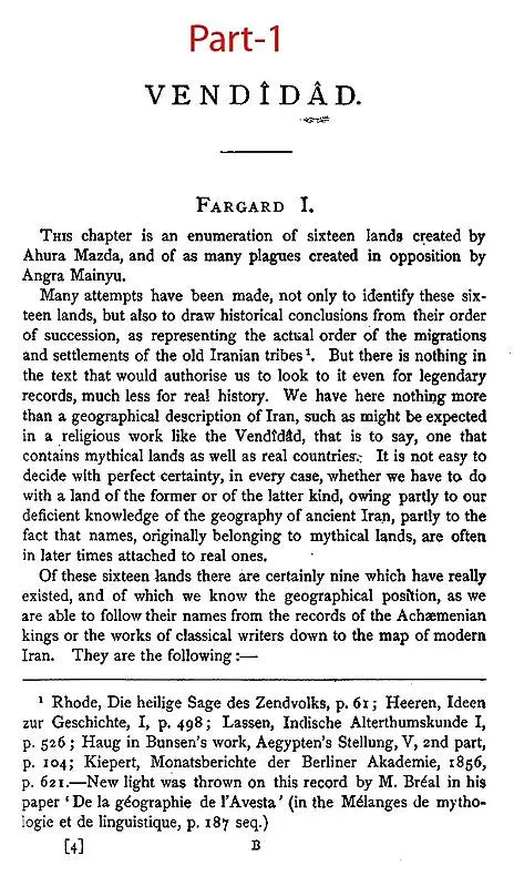 The Zend-Avesta (Sacred Books of The East) – Set of 3 Parts