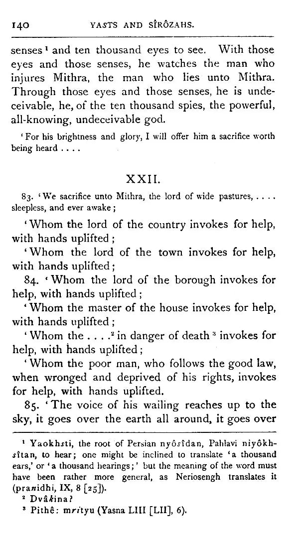 The Zend-Avesta (Sacred Books of The East) – Set of 3 Parts