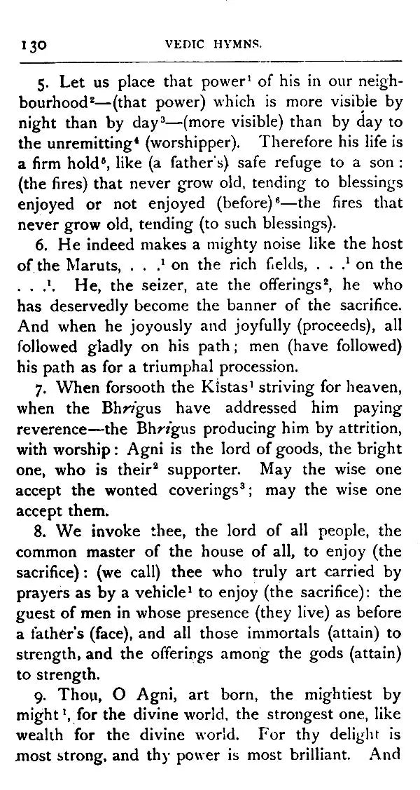 Vedic Hymns (Sacred Books of The East) – Set of 2 Parts