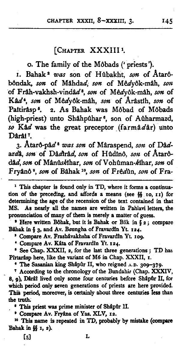 Pahlavi Texts: The Sacred Books of the East (Part-I)