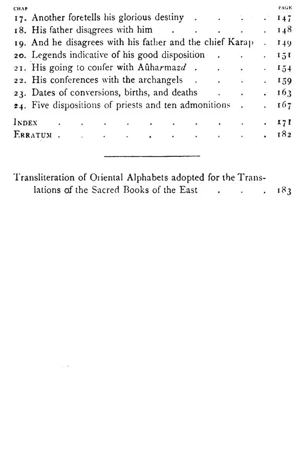 Pahlavi Texts: The Sacred Books of the East (Part-V)