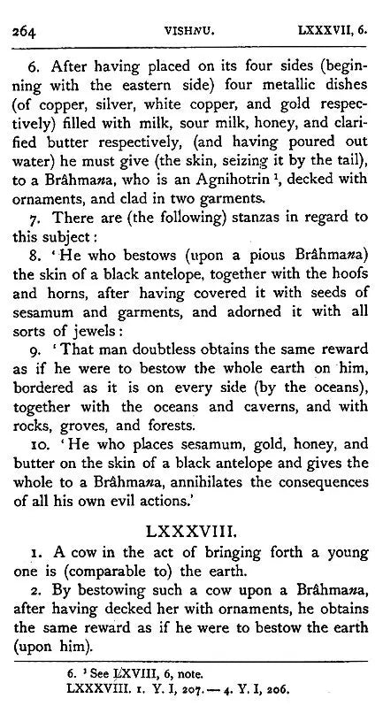 The Institutes of Vishnu: The Sacred Books of the East